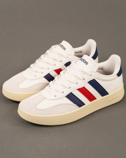 Adidas Barreda Trainers Off White/Navy/Red