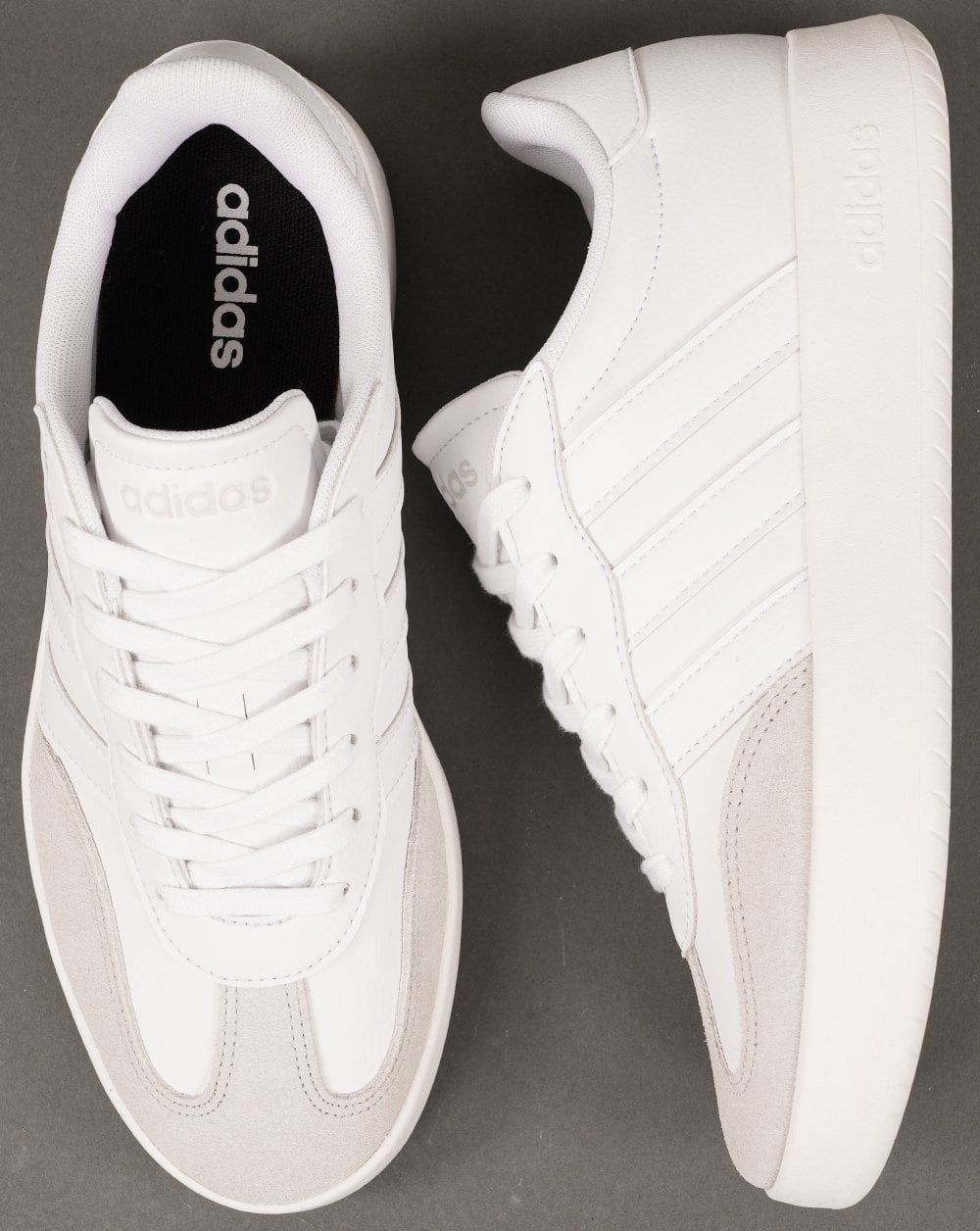 Adidas Barreda Trainers White/Grey