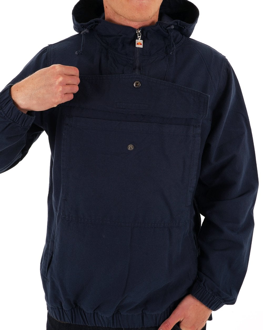 Ellesse Canvas OH Jacket Navy