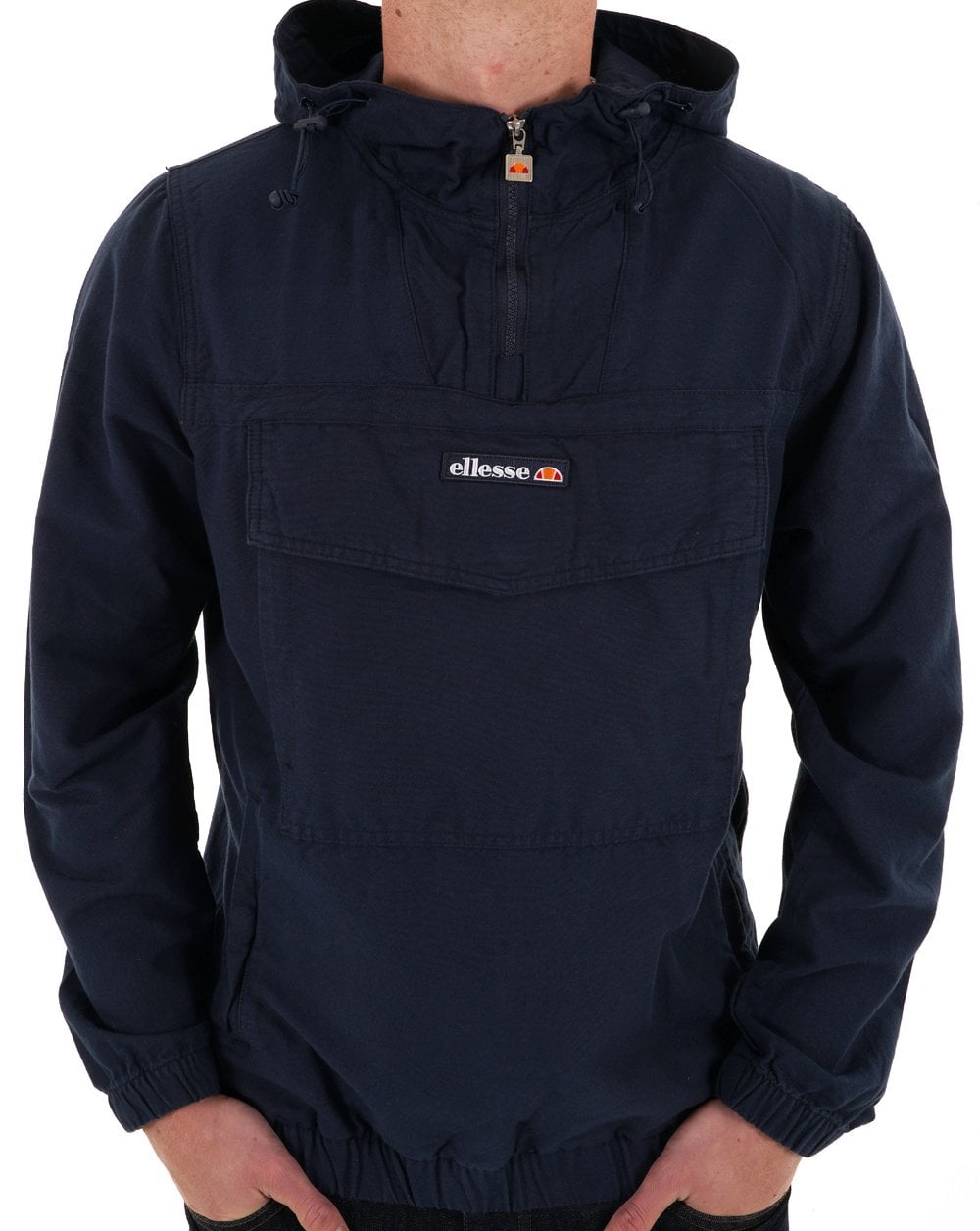 Ellesse Canvas OH Jacket Navy