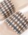 Aquascutum Slider Beige Check
