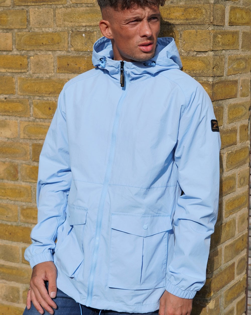 Patrick Chapman FZ Jacket Sky Blue