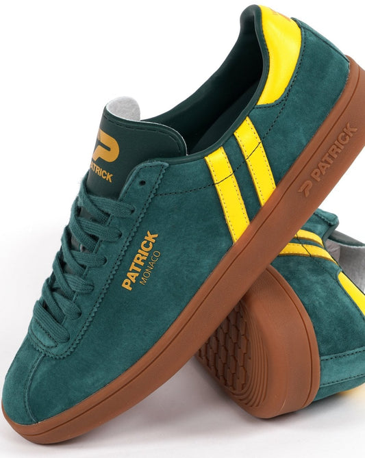 Patrick Monaco Trainers Green Yellow