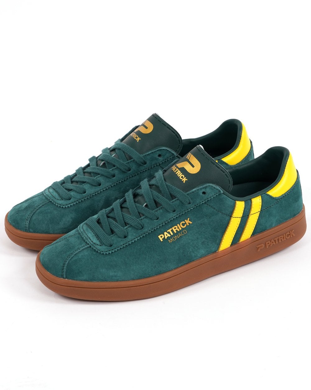 Patrick Monaco Trainers Green Yellow