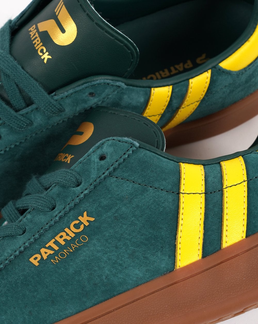 Patrick Monaco Trainers Green Yellow