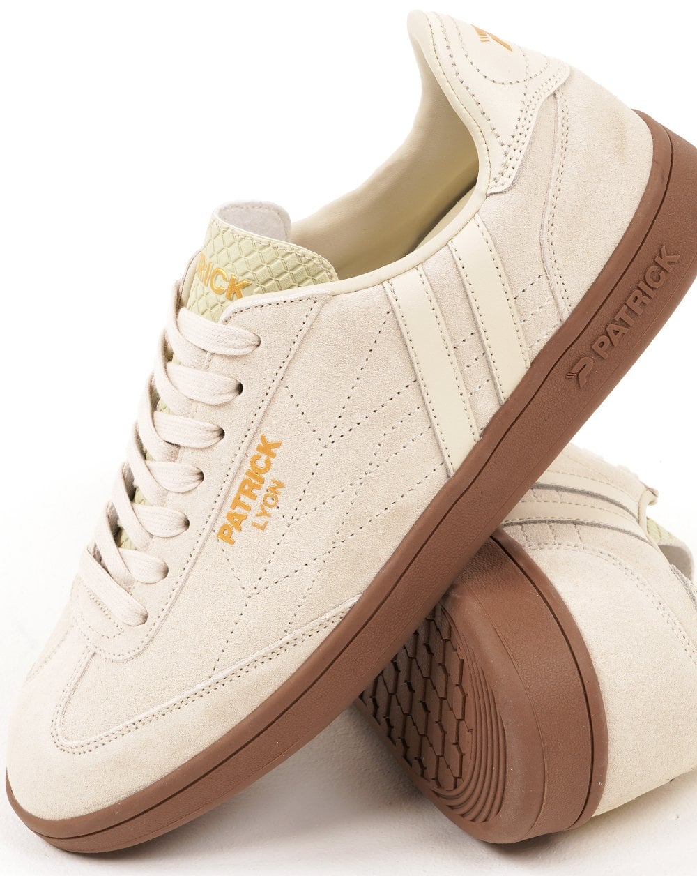 Patrick Lyon Trainers Off White/Gum