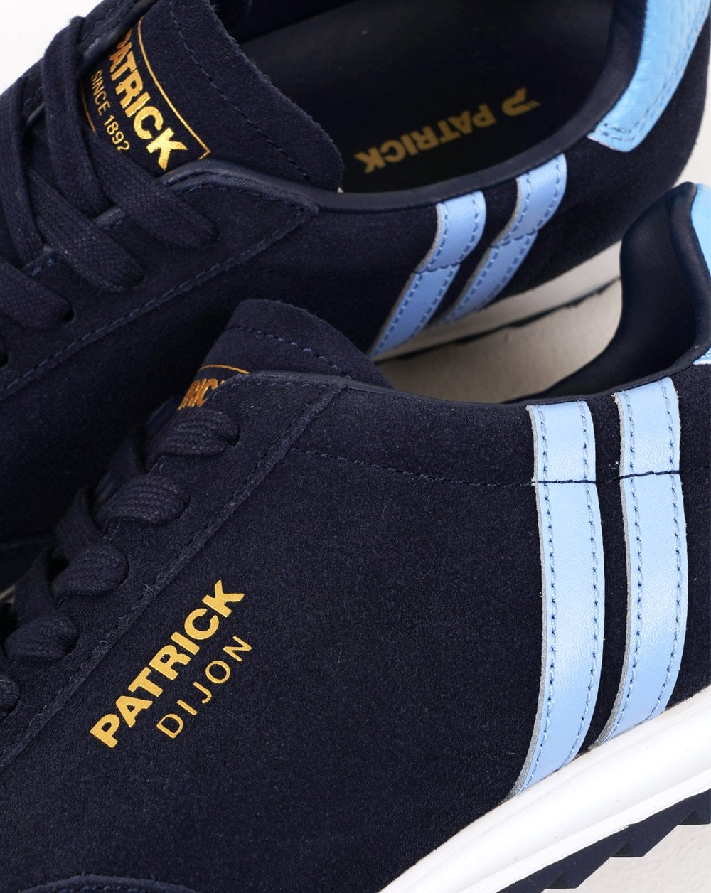 Patrick Dijon Trainers Navy/Sky/White