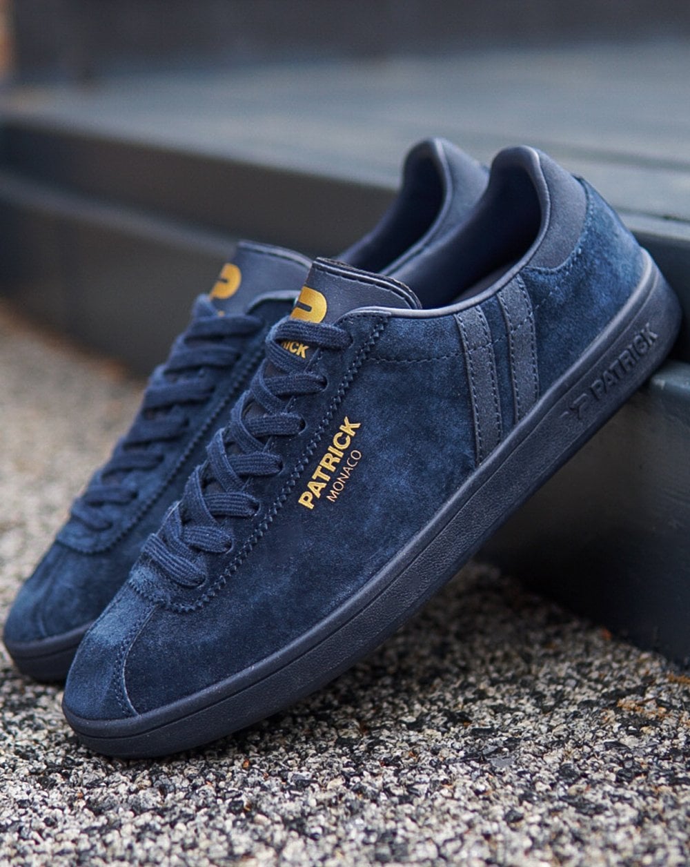 Patrick Monaco Trainers Navy