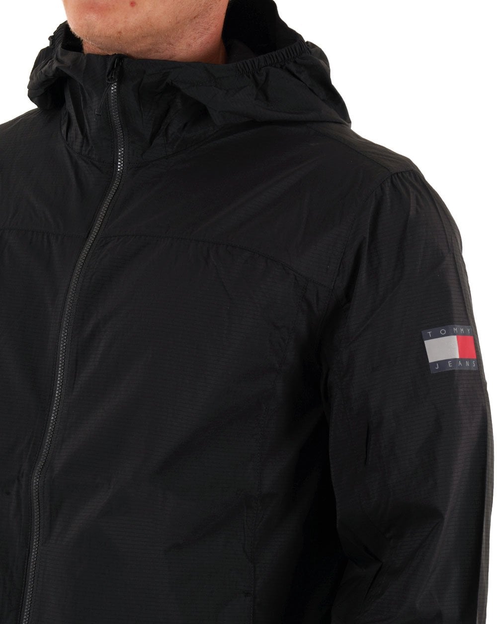 Tommy Jeans Outdoor Shell Jacket Black