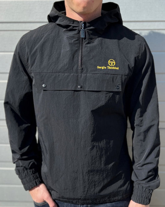 Sergio Tacchini Overhead Jacket Black