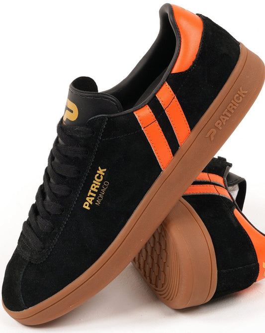 Patrick Monaco Trainers Black Orange
