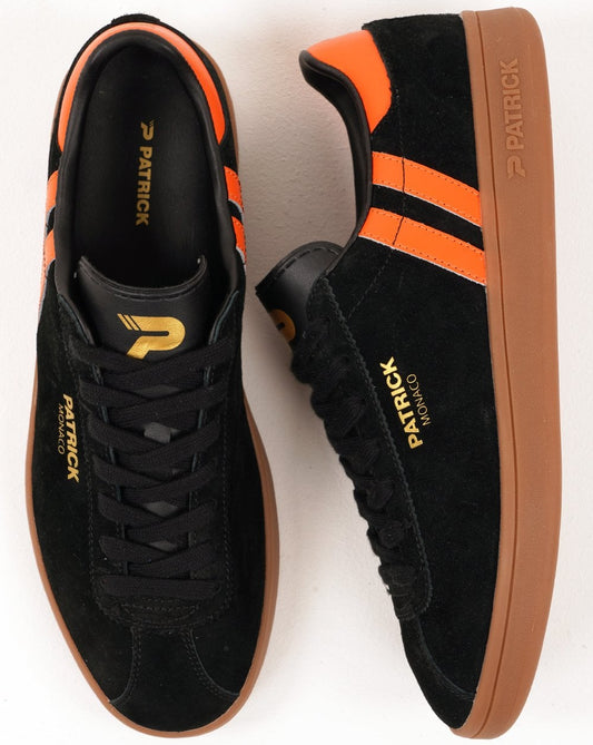 Patrick Monaco Trainers Black Orange