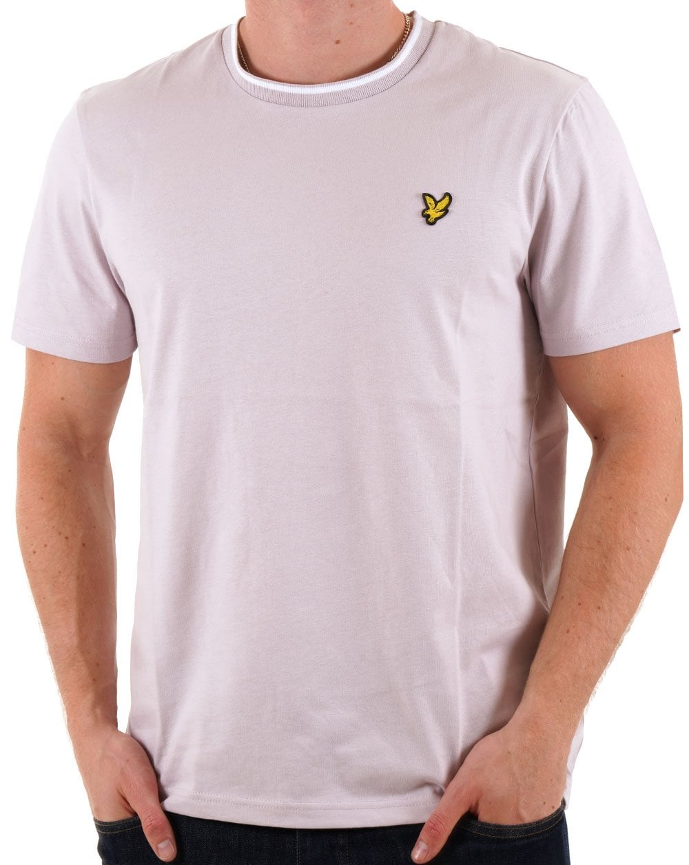 Lyle & Scott Tipped T-shirt Iris