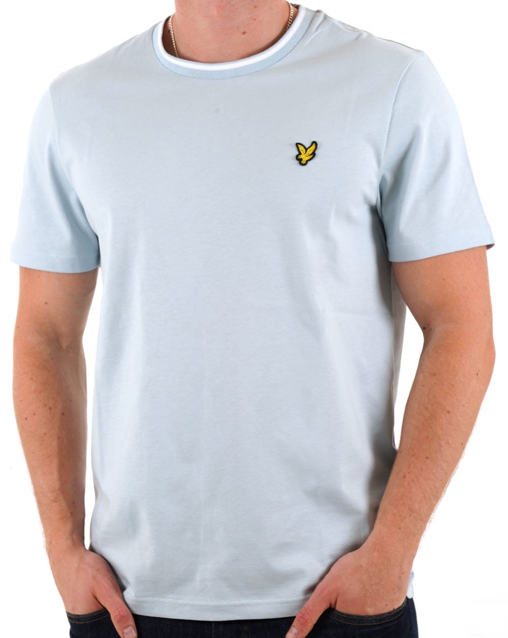 Lyle & Scott Tipped T-shirt Fresh Water
