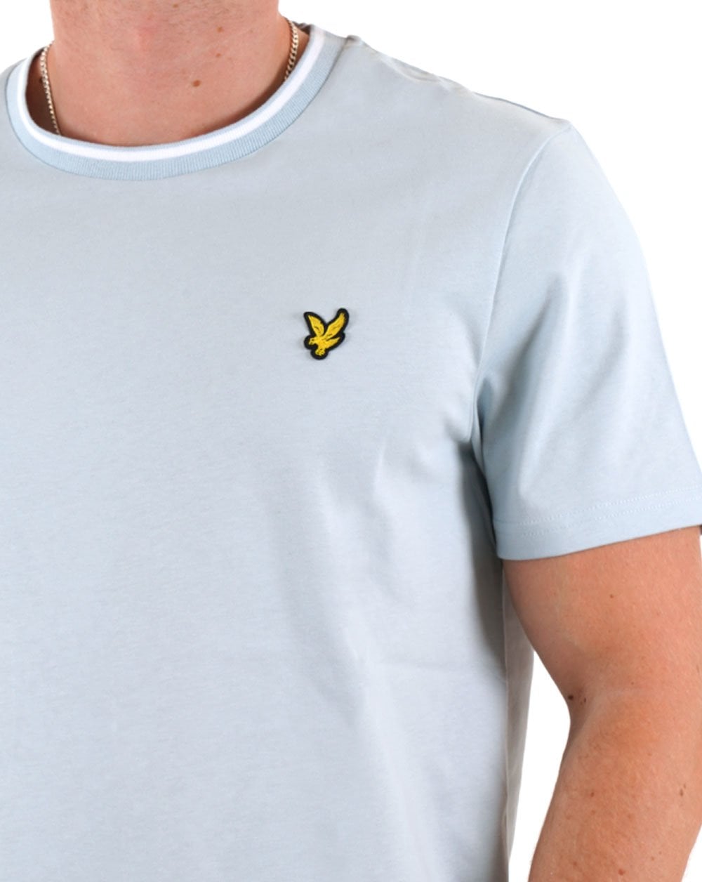 Lyle & Scott Tipped T-shirt Fresh Water