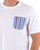 Lyle & Scott Stripe Pocket T Shirt White