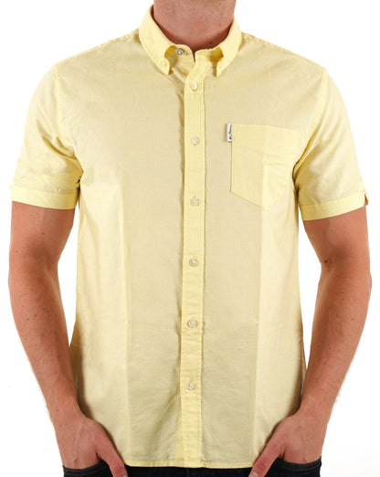 Ben Sherman Signature Oxford SS Shirt Corn
