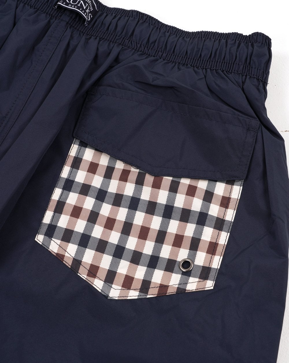 Aquascutum Icon Swim Shorts Navy