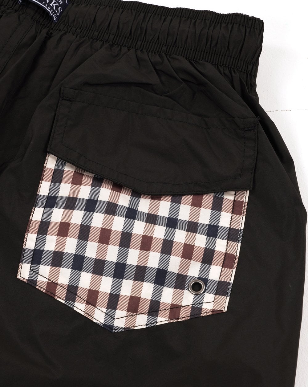 Aquascutum Icon Swim Shorts Black
