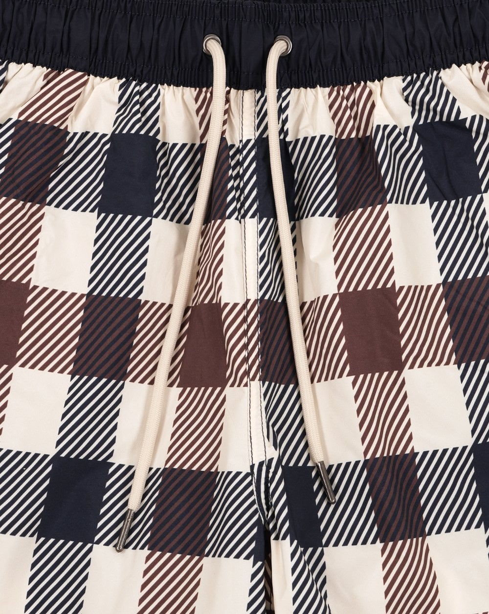 Aquascutum Macro Iconic Swim Shorts Large Check