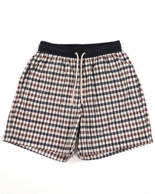Aquascutum Iconic Swim Shorts Classic Check