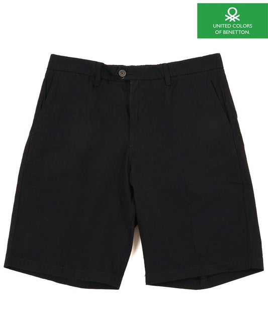 Benetton Chino Shorts Black