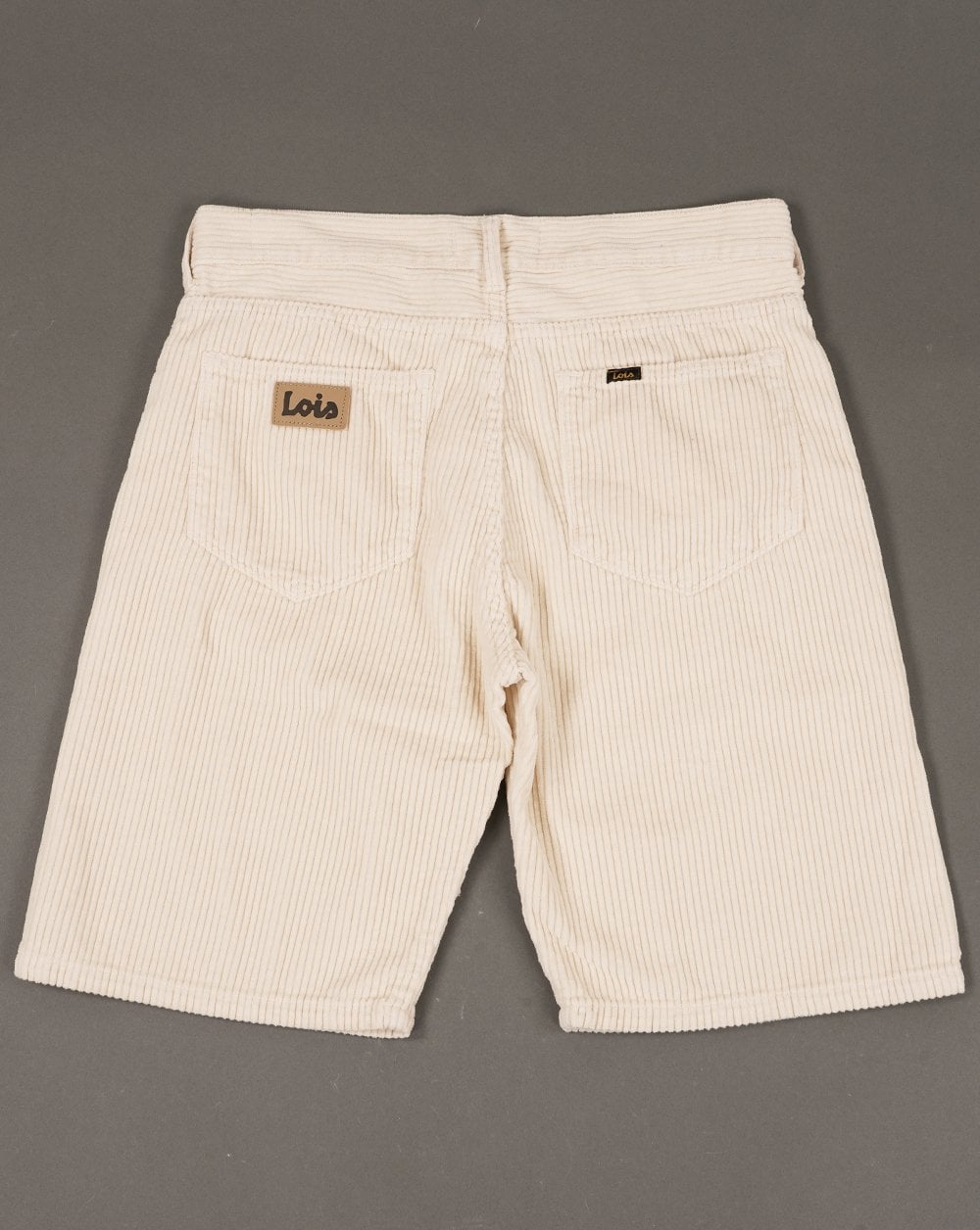 Lois Pepe Jumbo Cord Shorts Cream