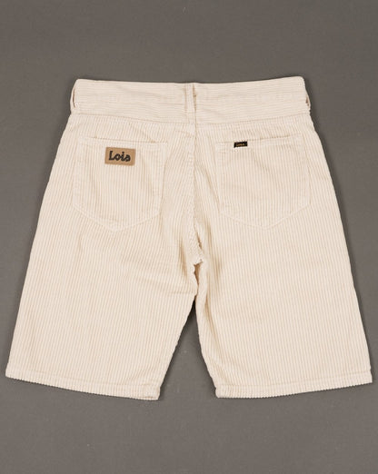 Lois Pepe Jumbo Cord Shorts Cream