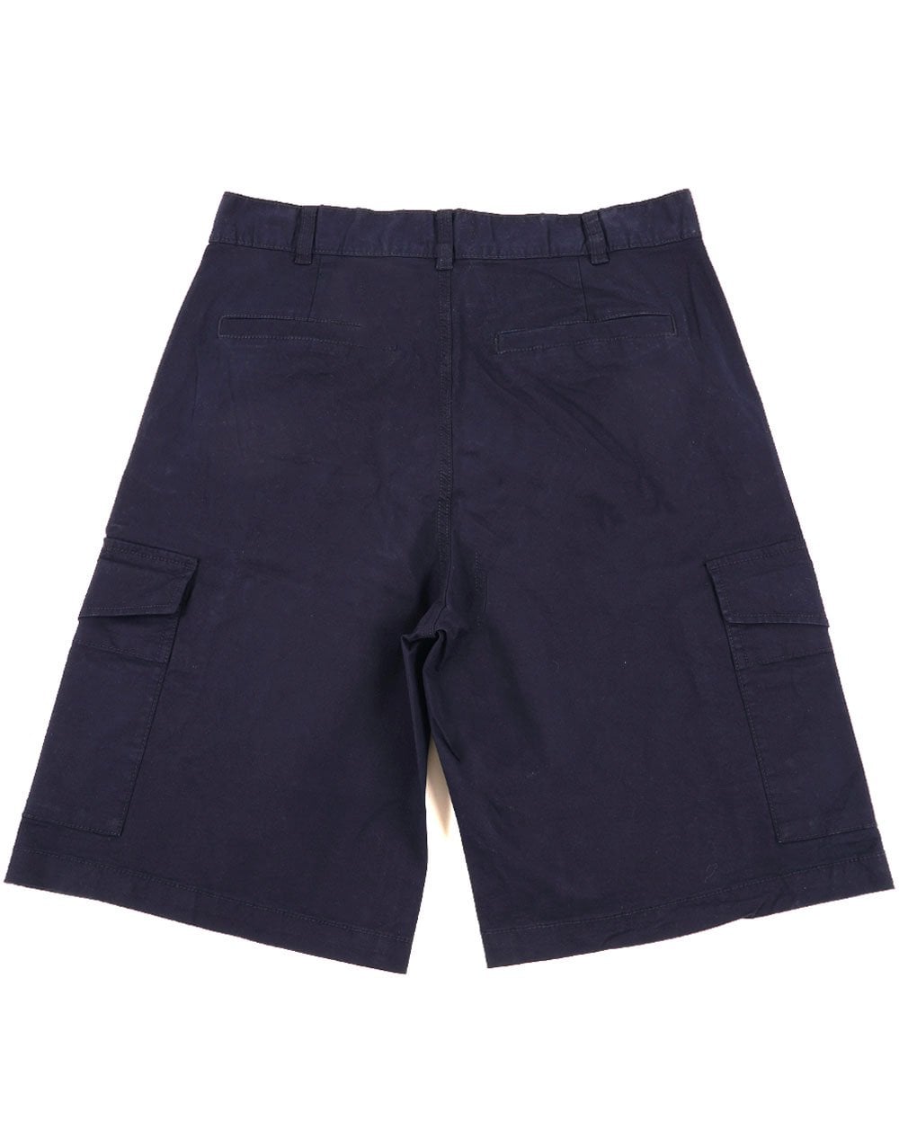 Benetton Cotton Cargo Shorts Navy