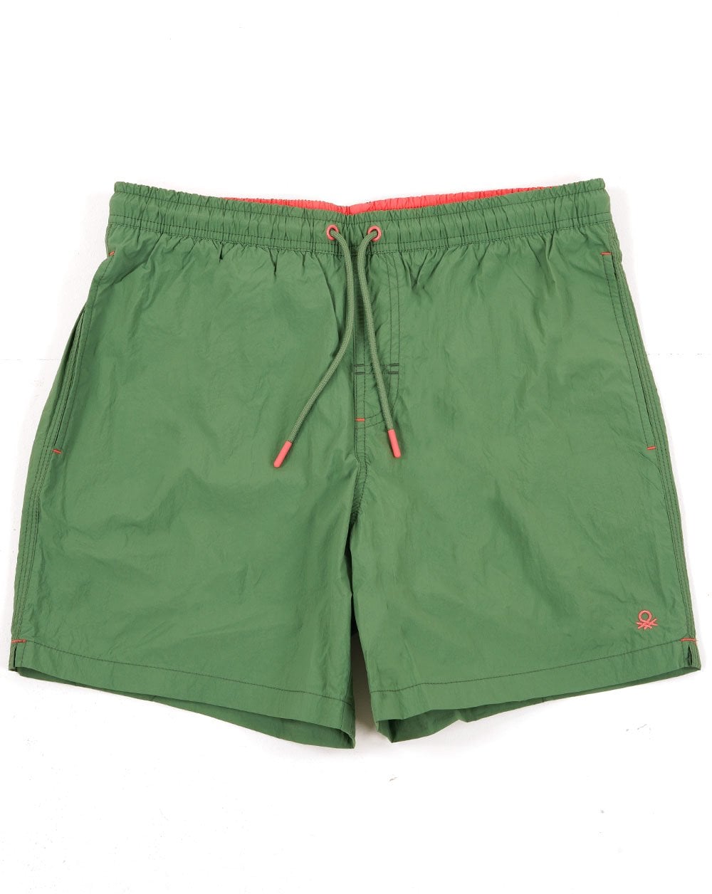 Benetton Basic Swim Shorts Green