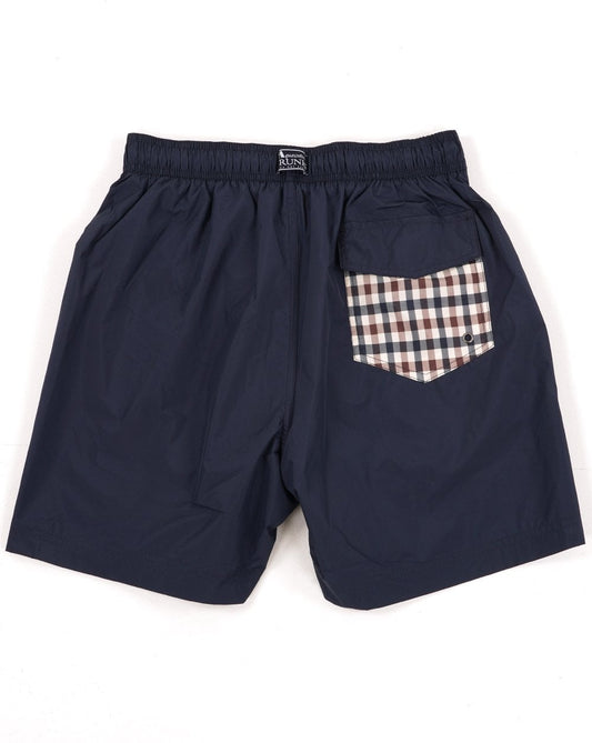 Aquascutum Icon Swim Shorts Navy