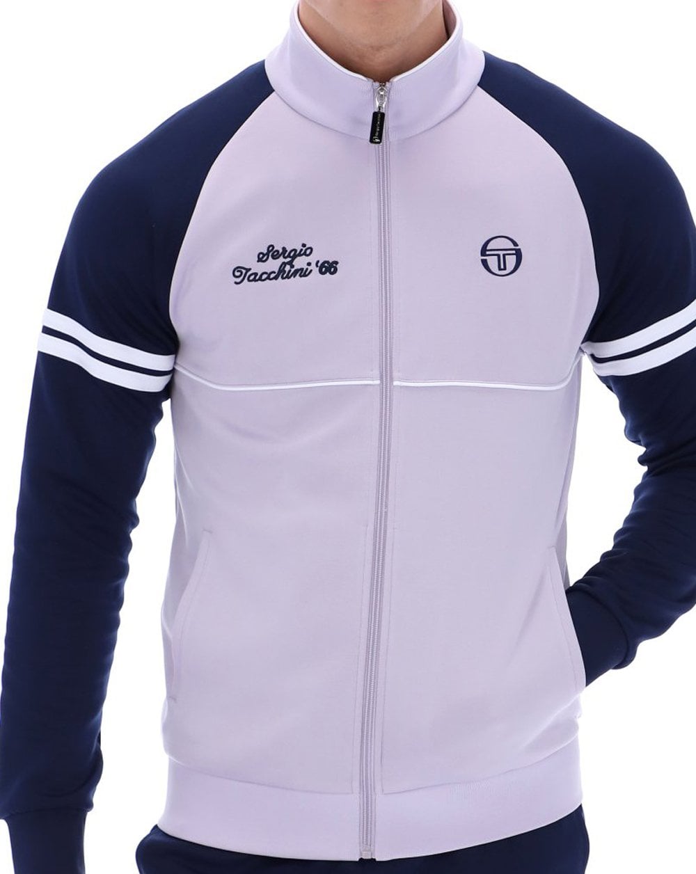 Sergio Tacchini Orion Davis Track Top Thistle Navy