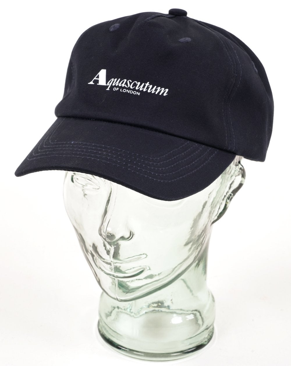 Aquascutum Iconic Logo Baseball Cap Navy