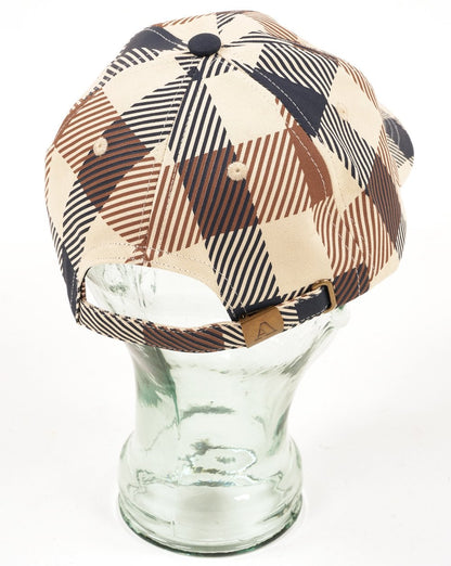 Aquascutum Macro Iconic Baseball Cap Large Check