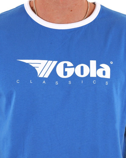 Gola Ringer T-shirt Blue