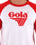 Gola Long Sleeve Raglan T-shirt White/Red