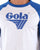 Gola Long Sleeve Raglan T Shirt White Blue