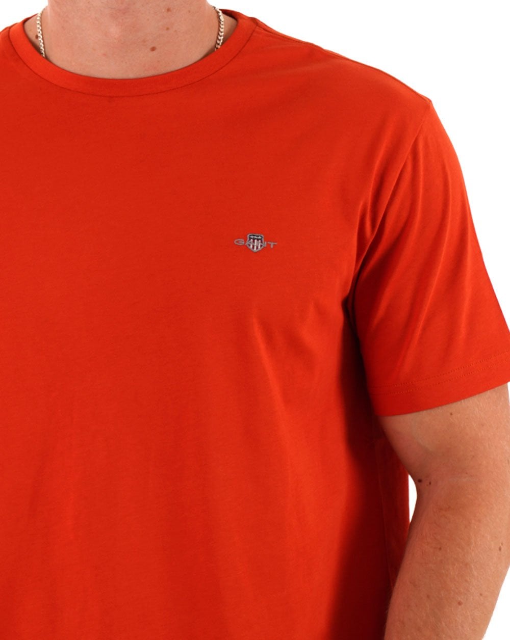Gant Shield T Shirt Deep Orange
