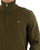 Gant Cotton Half Zip Sweater Moss Green