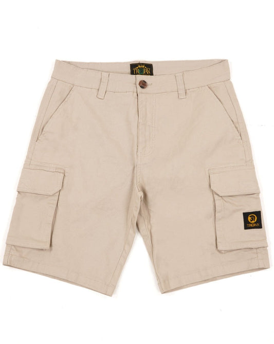 Trojan Cargo Shorts Stone