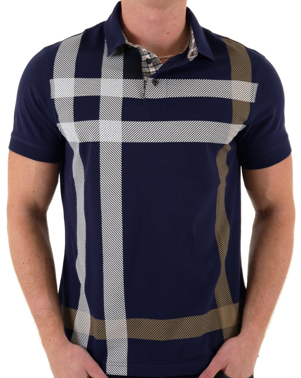 Barbour Blaine Polo Navy