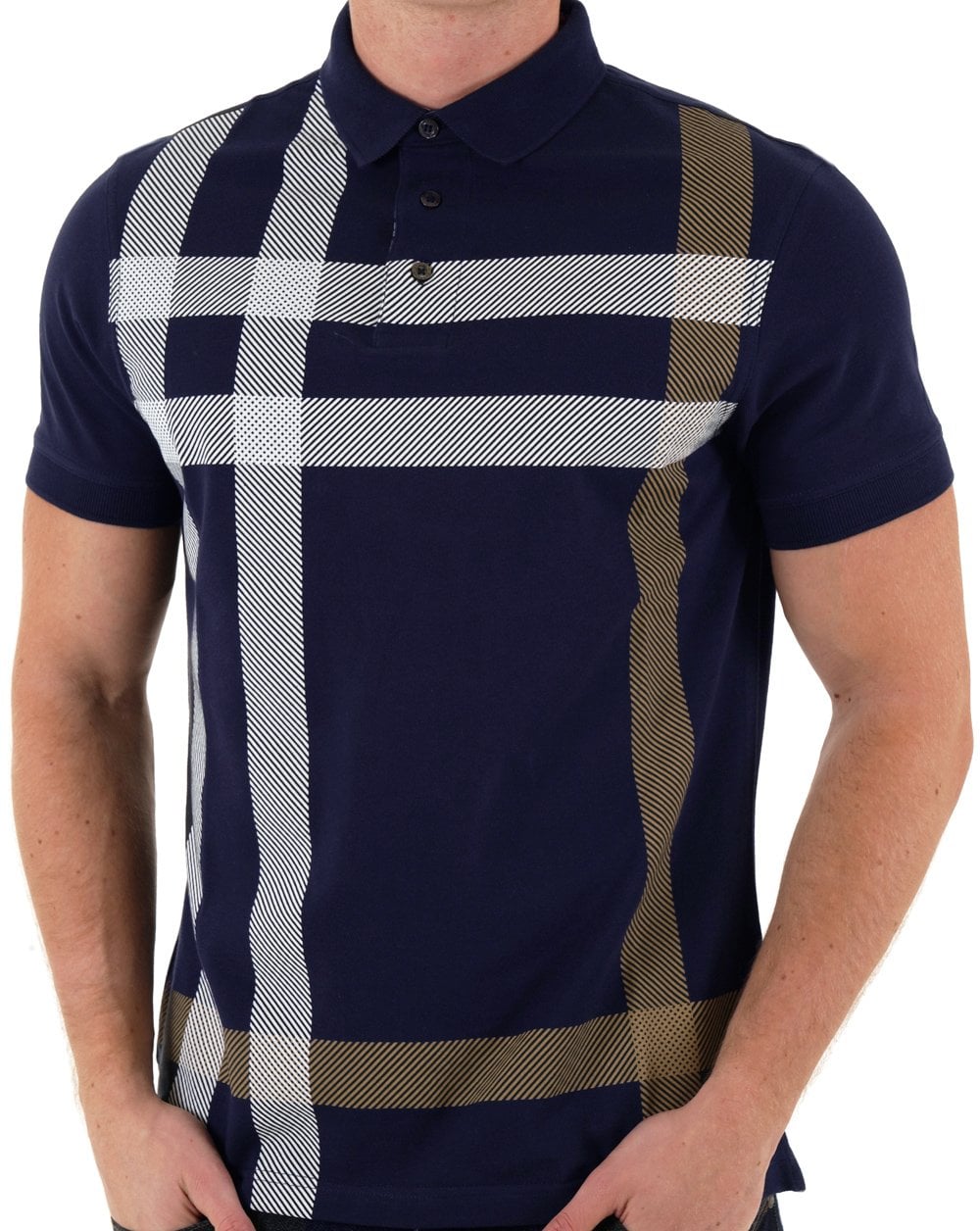Barbour Blaine Polo Navy