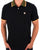 Pretty Green Pennington Collar Polo Black