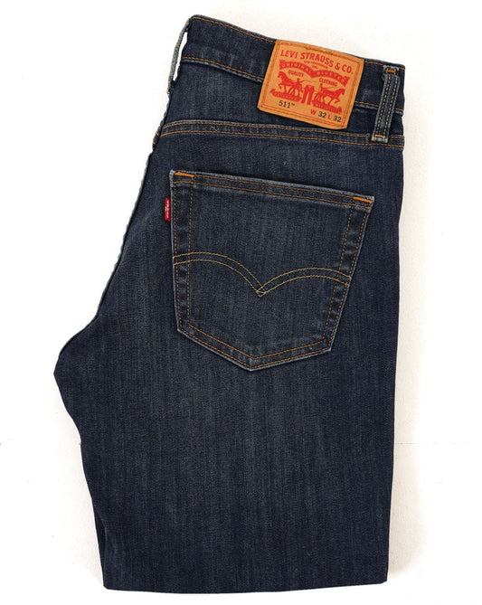 Levi's 511 Slim Fit Stretch Jeans Dark Indigo