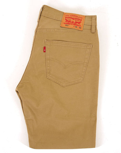 Levi's 511 Slim Fit Sorbtek Trousers Harvest Gold