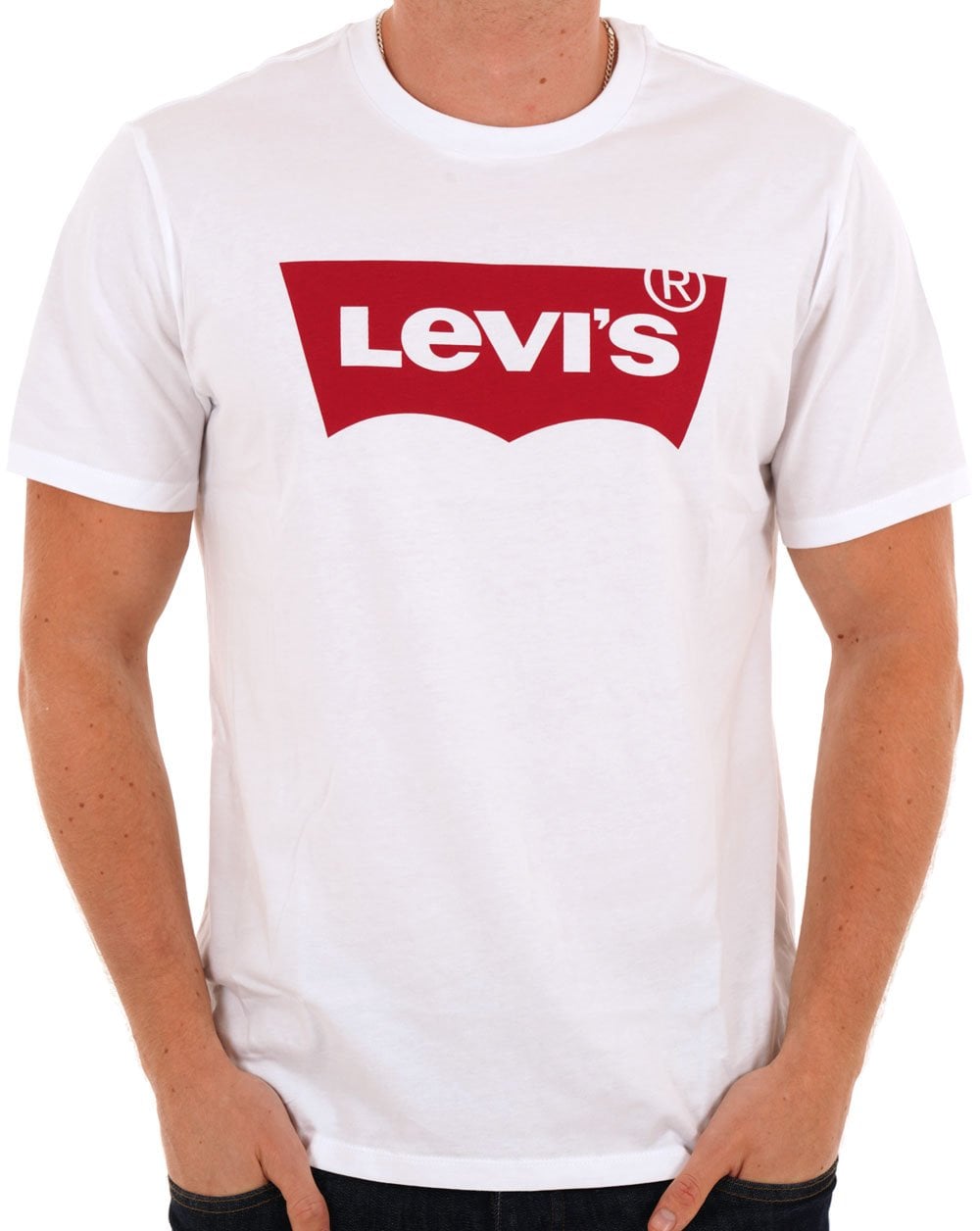 Levis Housemark T Shirt White