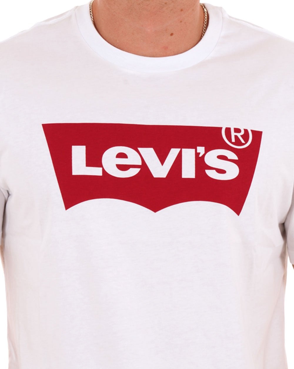 Levis Housemark T Shirt White