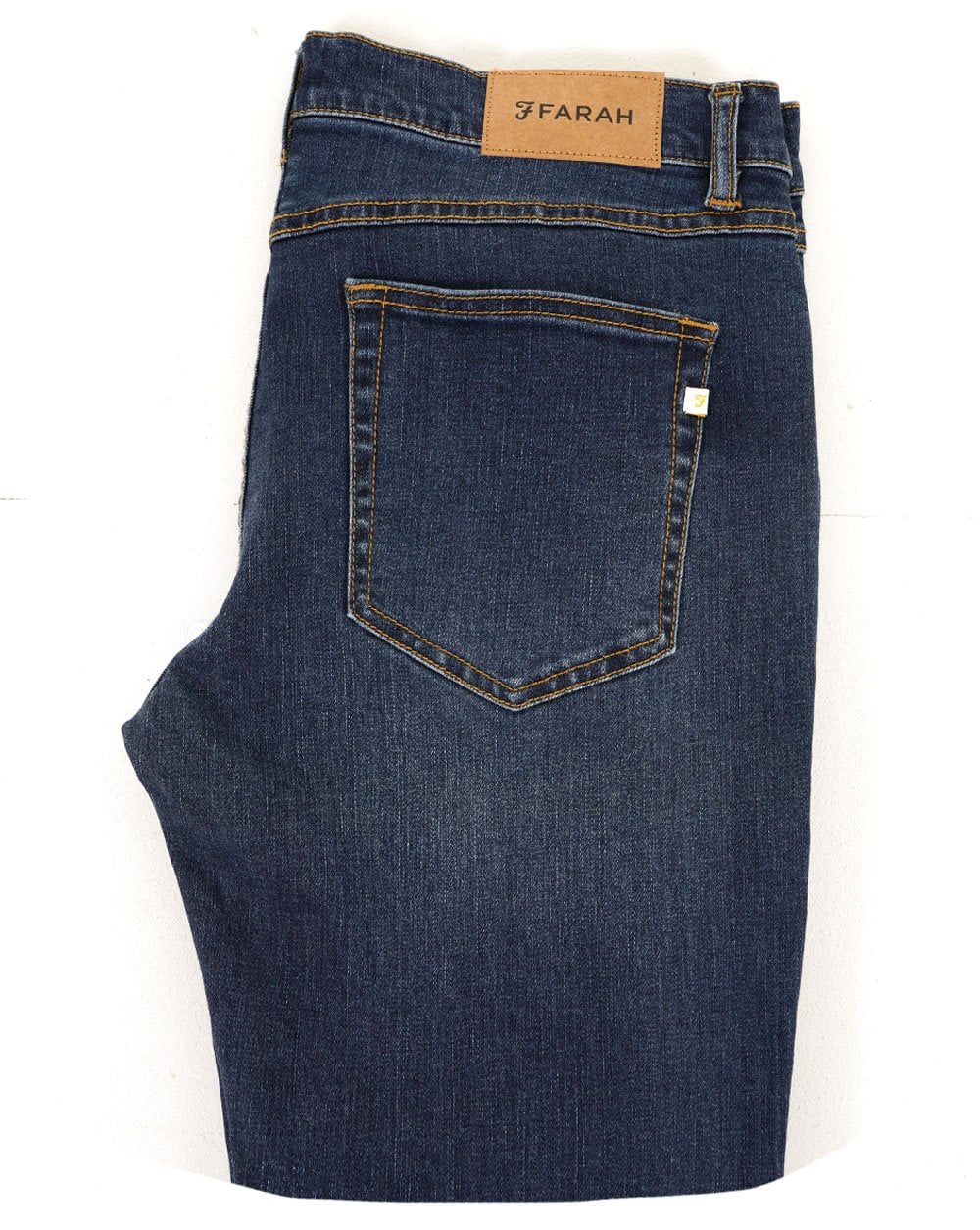 Farah Drake Slim Fit Jeans Mid Denim