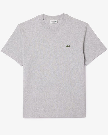 Lacoste Classic Fit T Shirt Silver Chine