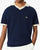 Lacoste Pique Panel Polo Shirt Navy